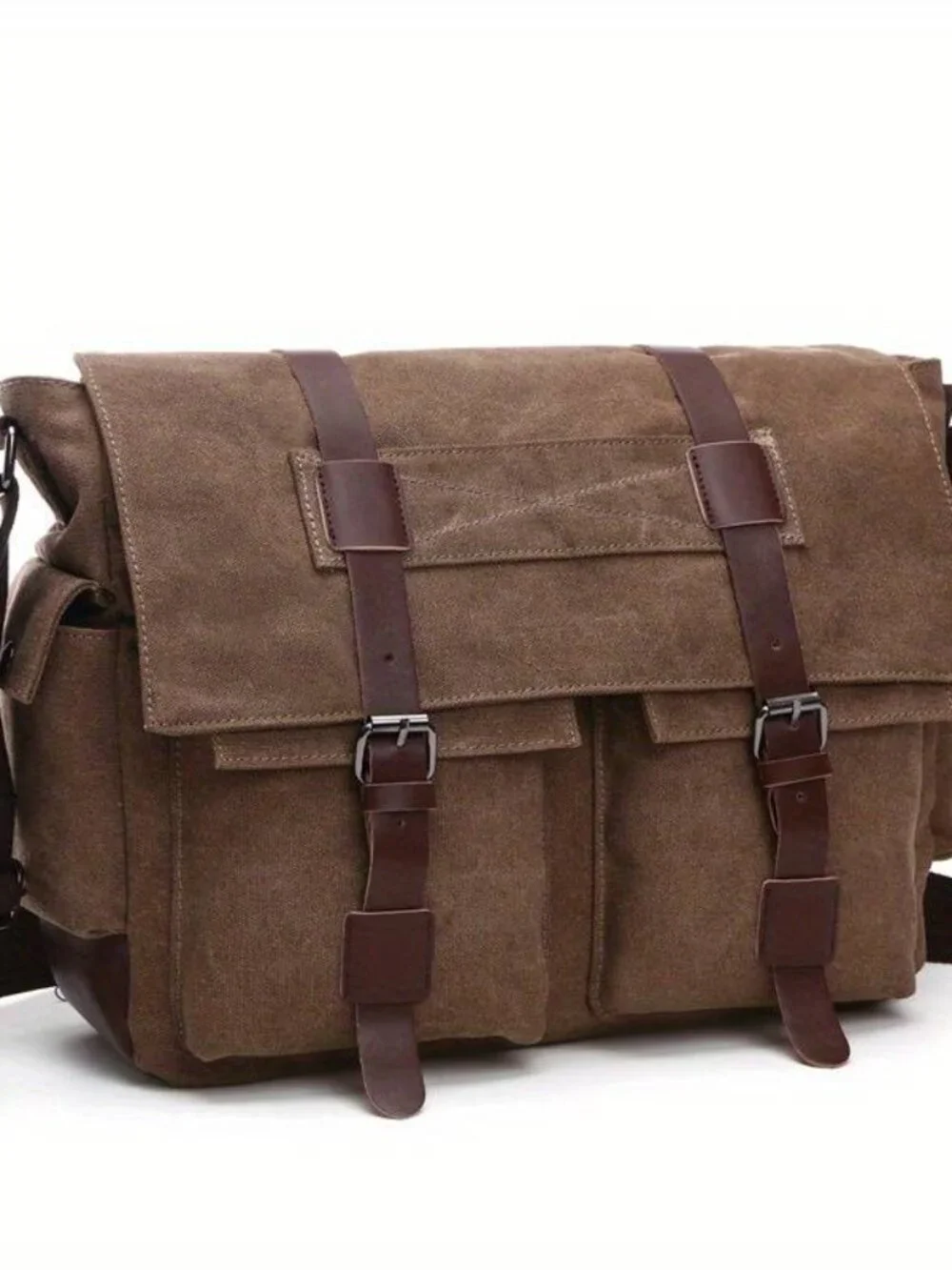 Canvas Retro Crossbody Bag Adjustable Strap Messenger